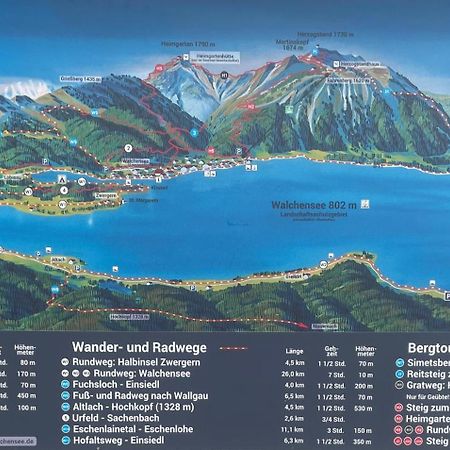 Walchensee-Idyll Buitenkant foto