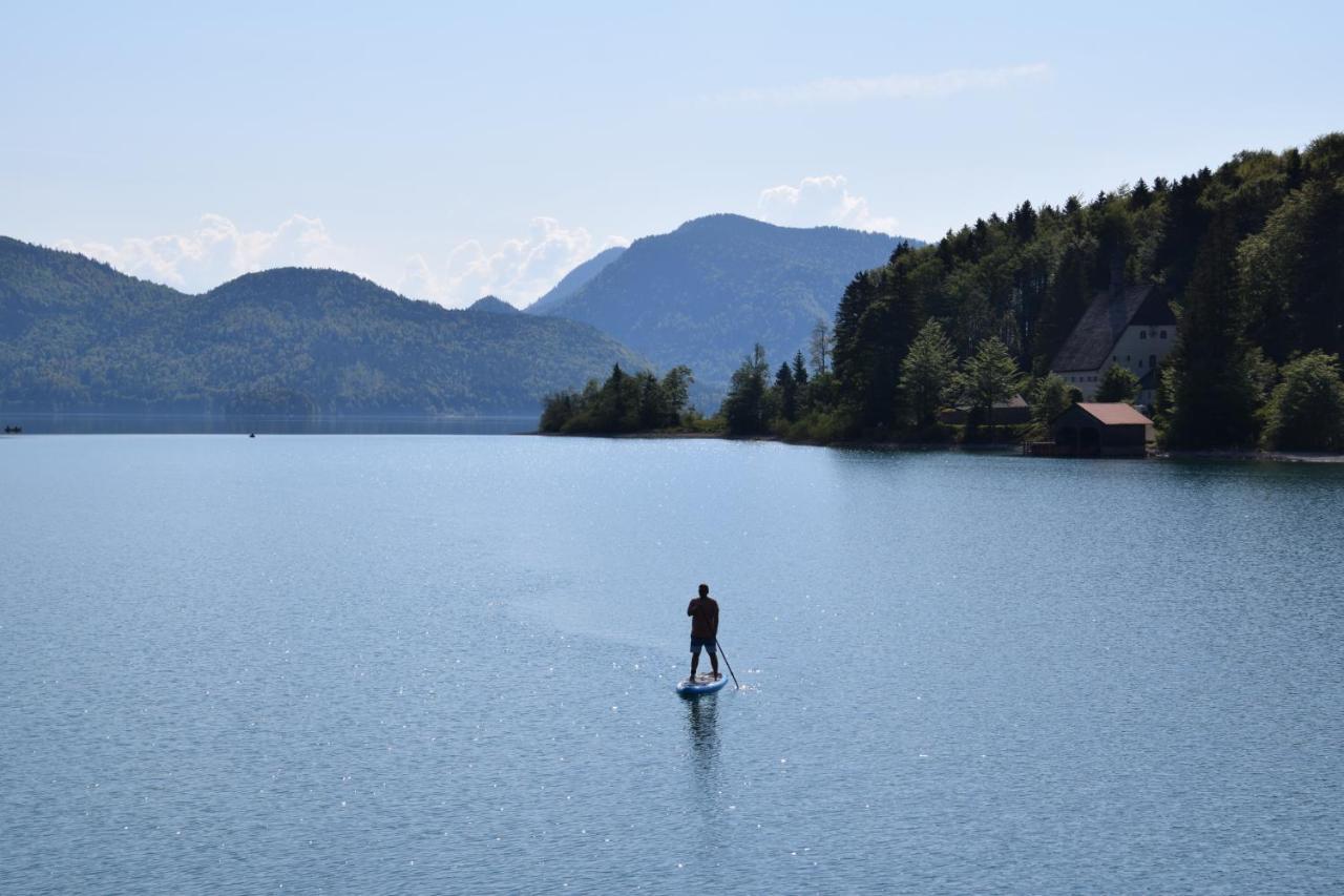 Walchensee-Idyll Buitenkant foto