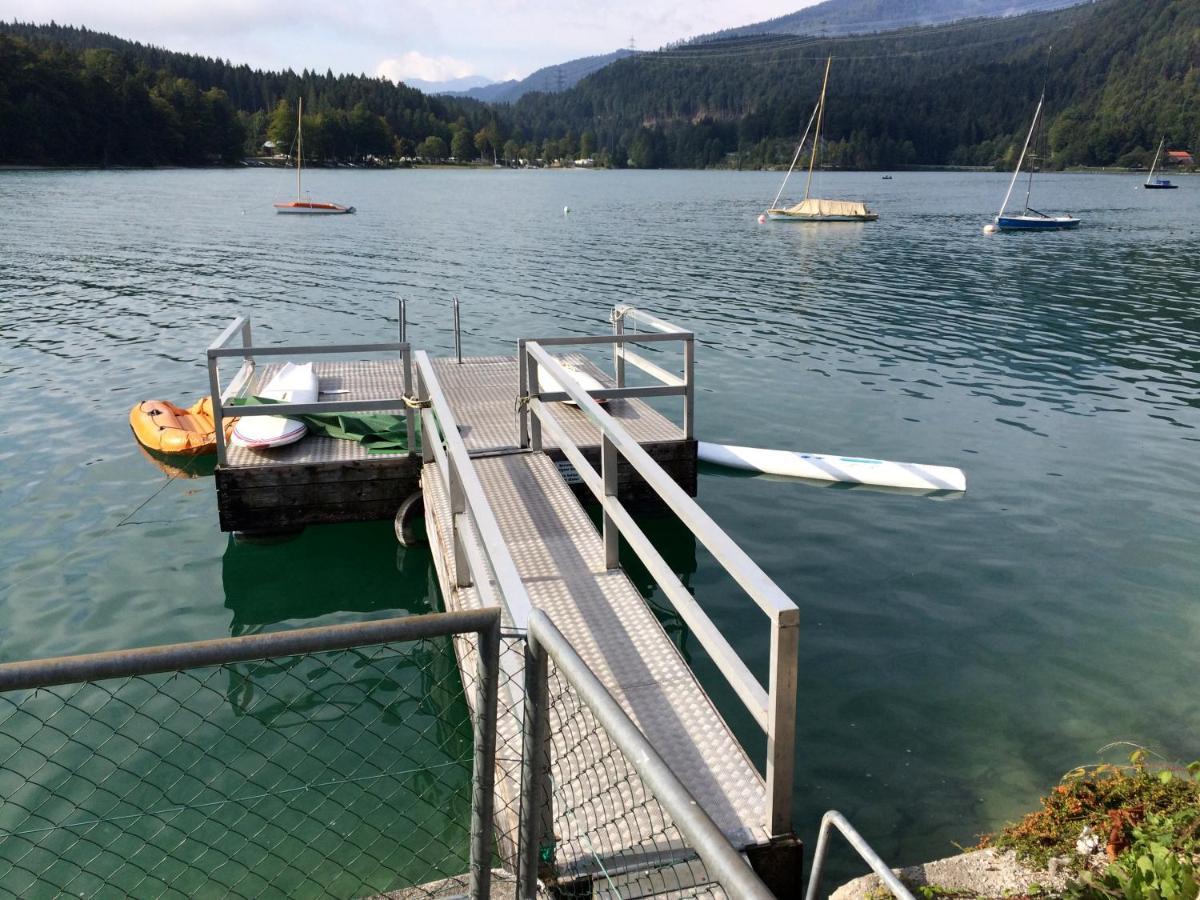 Walchensee-Idyll Buitenkant foto