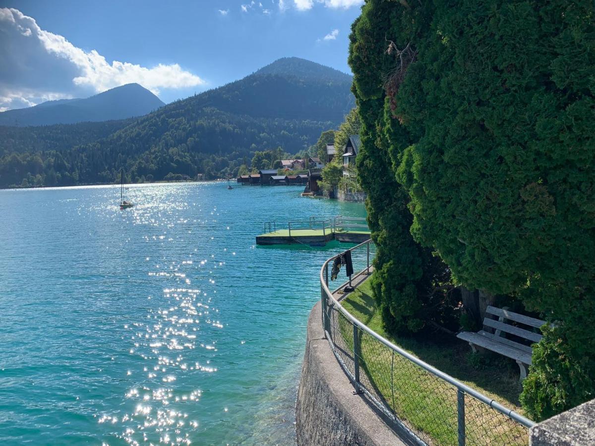Walchensee-Idyll Buitenkant foto