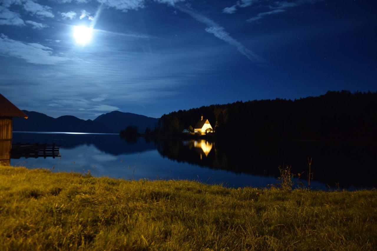 Walchensee-Idyll Buitenkant foto