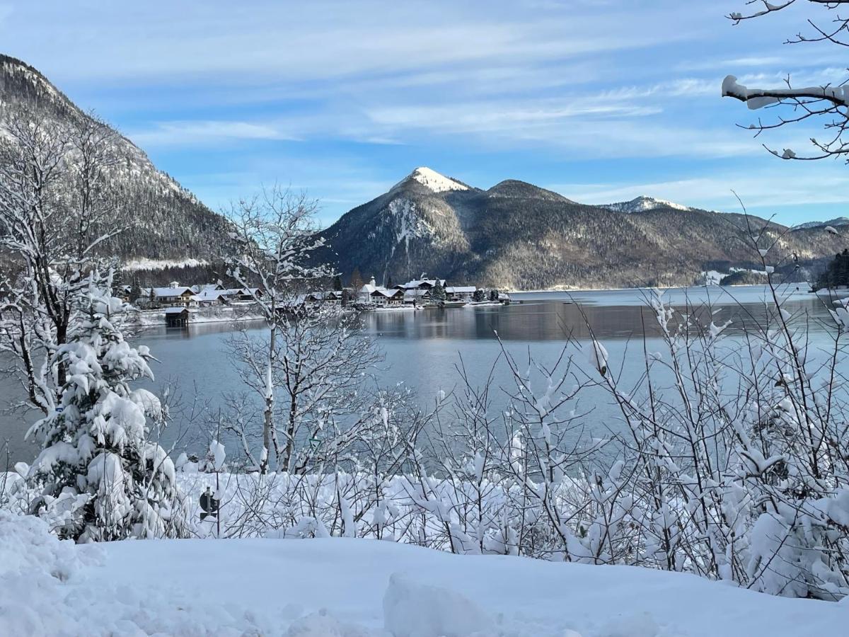 Walchensee-Idyll Buitenkant foto