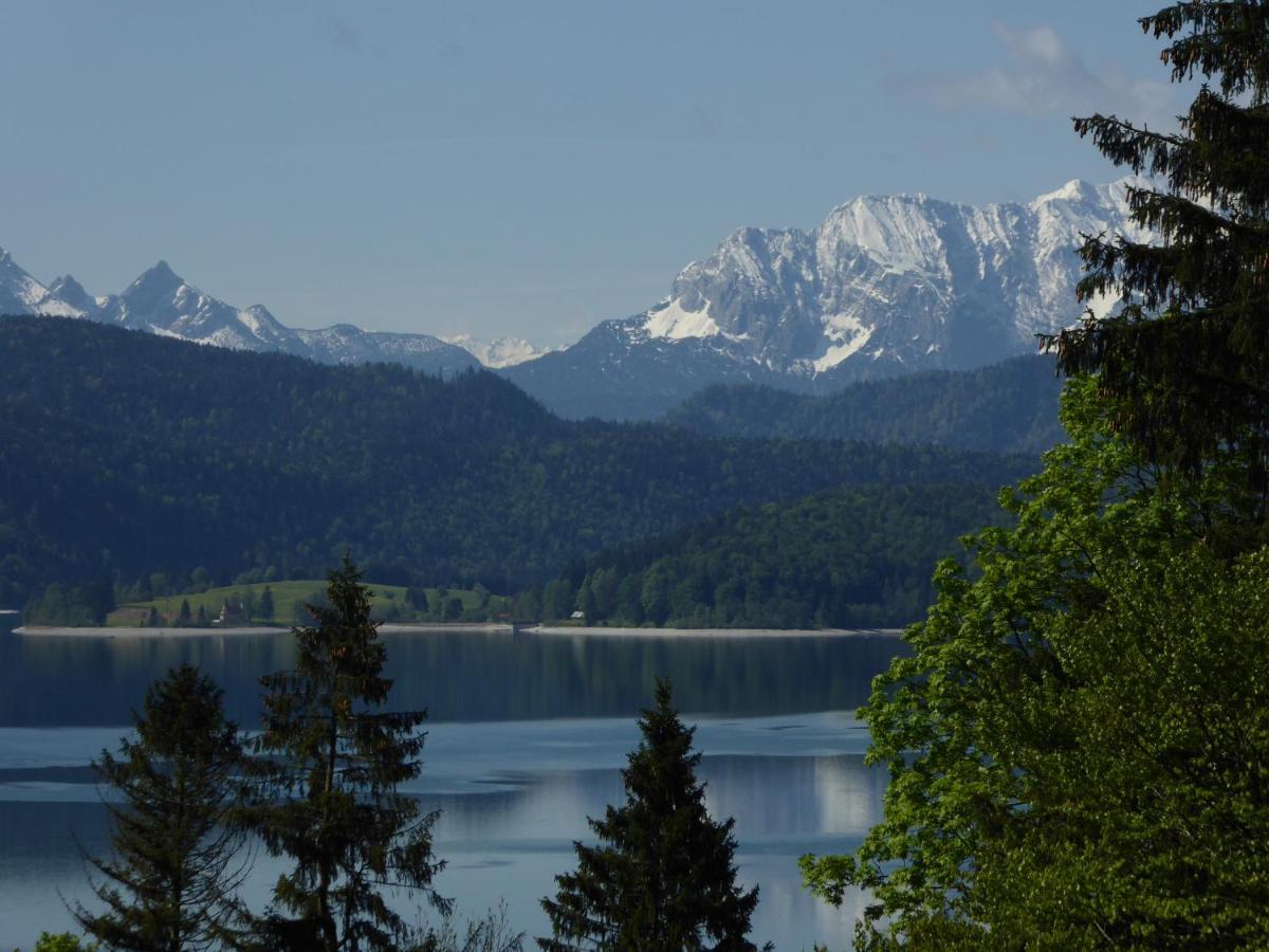 Walchensee-Idyll Buitenkant foto