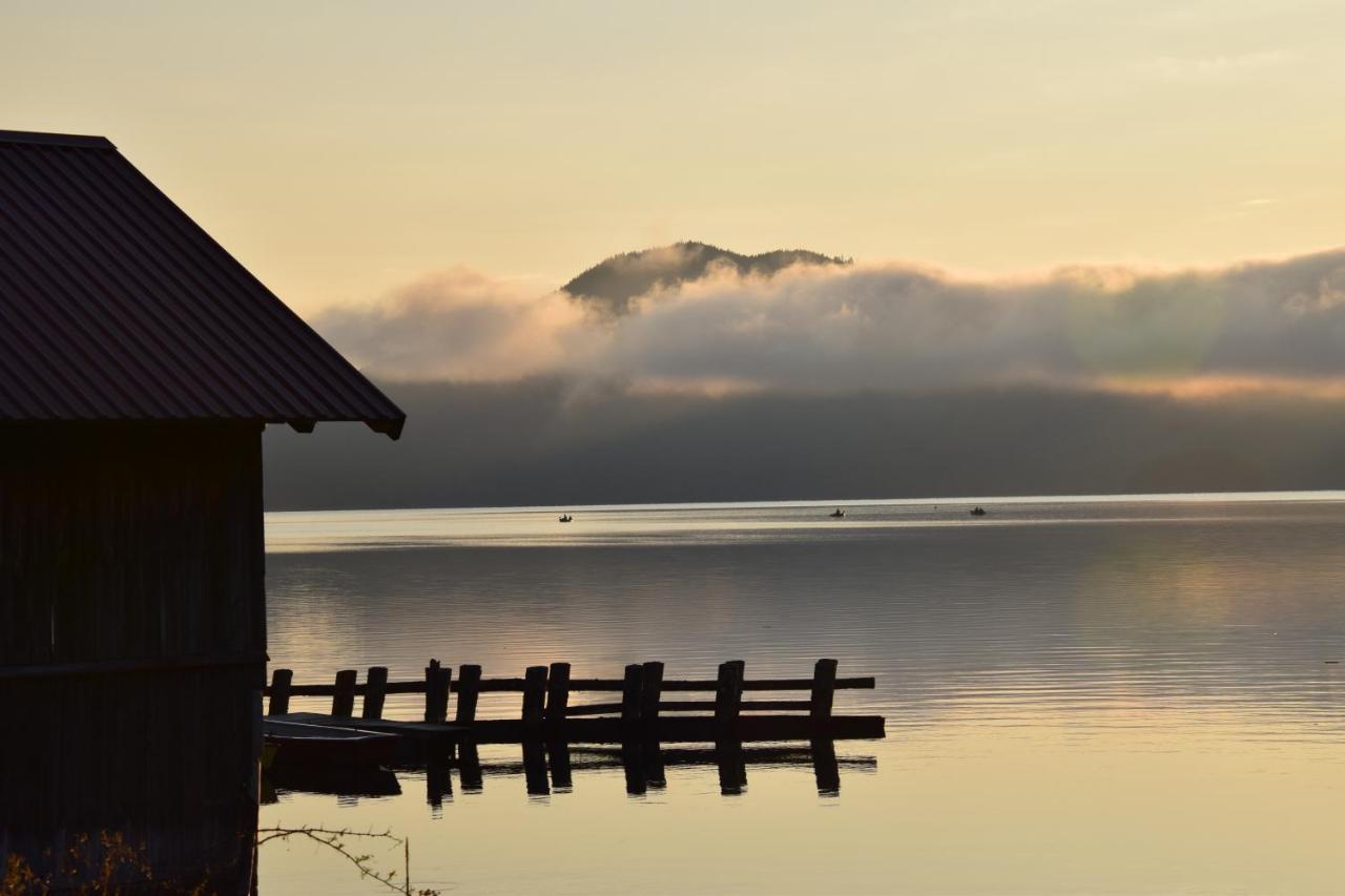 Walchensee-Idyll Buitenkant foto