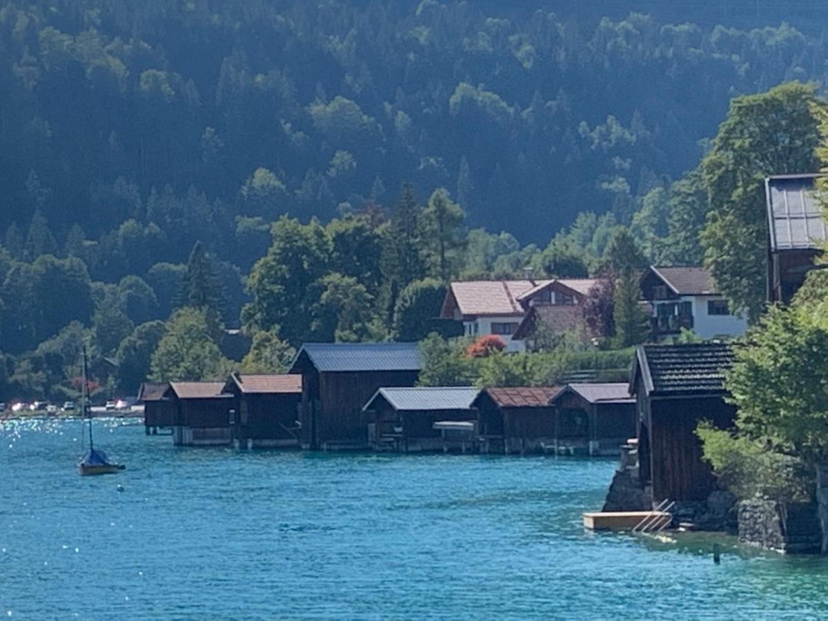 Walchensee-Idyll Buitenkant foto